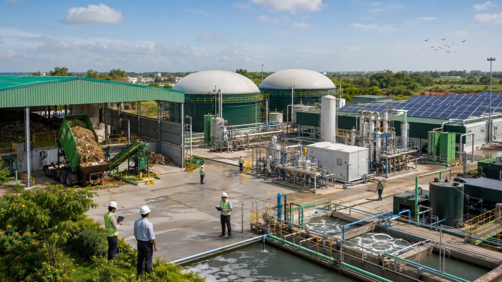 100 kg per day containerised biogas unit by Sewaf Energy